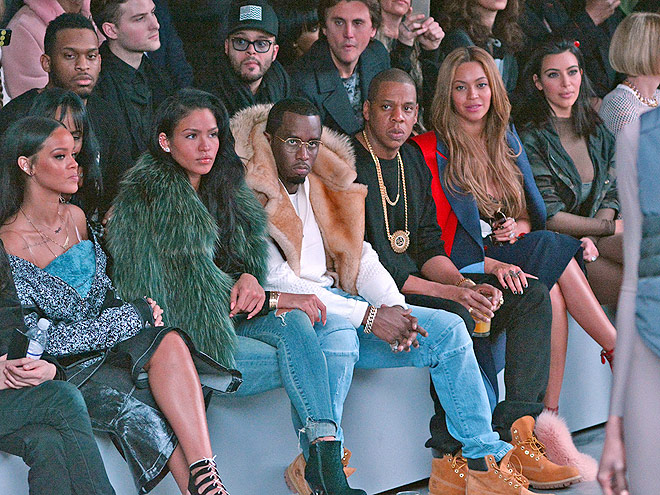 celebrity front row