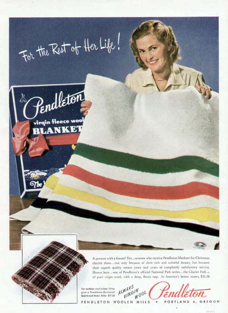 Pendleton ad. Glacier Dec42.jpg